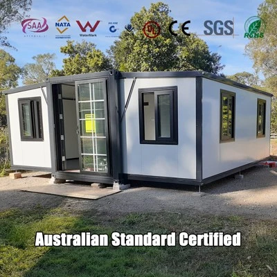 20ft open layout expandable container house full unfolded exterior rendering with flexible interior space design from TYGB Factory